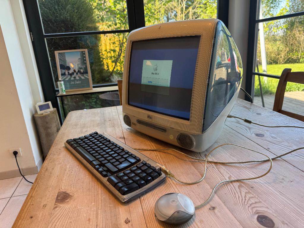 Apple iMac G3 DV 400 MHz — DVD/— Functioneel, Computers en Software, Vintage Computers, Ophalen