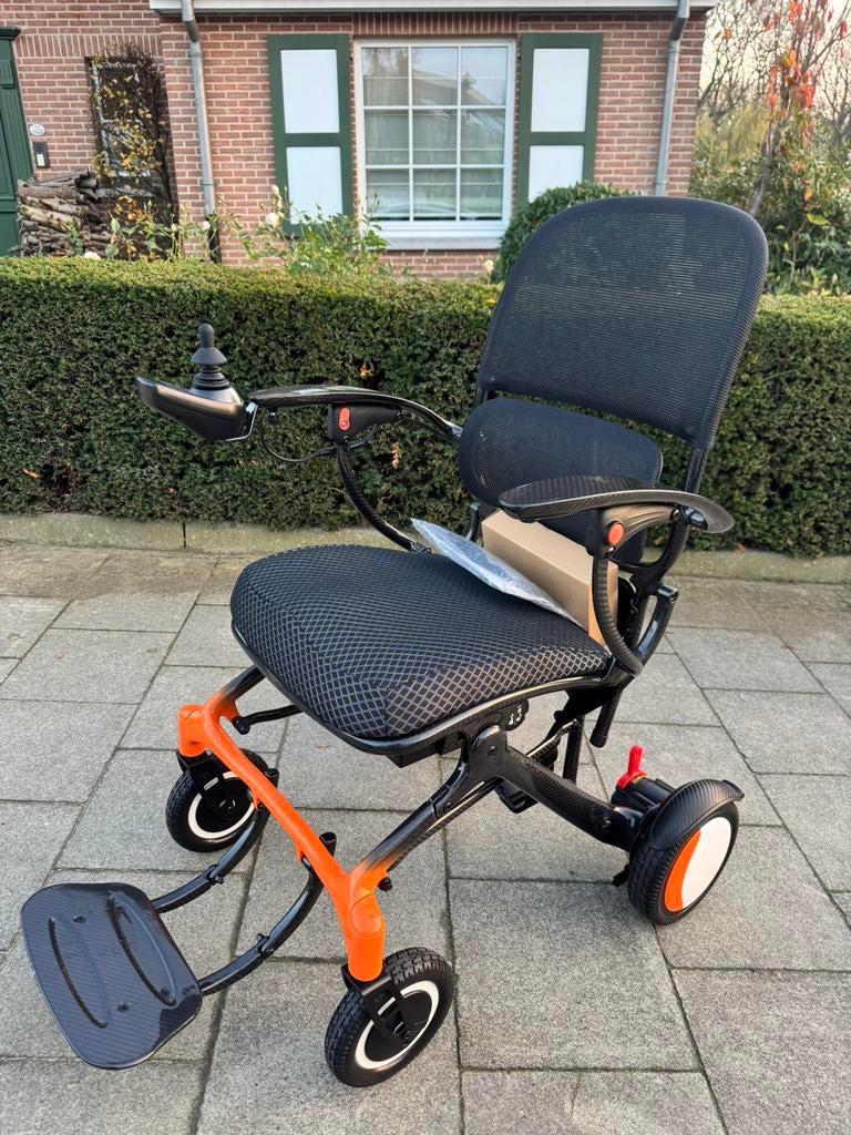 Slechts 10 KG Ultralichte Electrische Rolstoel – Plooibaar, Diversen, Ophalen of Verzenden, Inklapbaar, Nieuw, Elektrische rolstoel