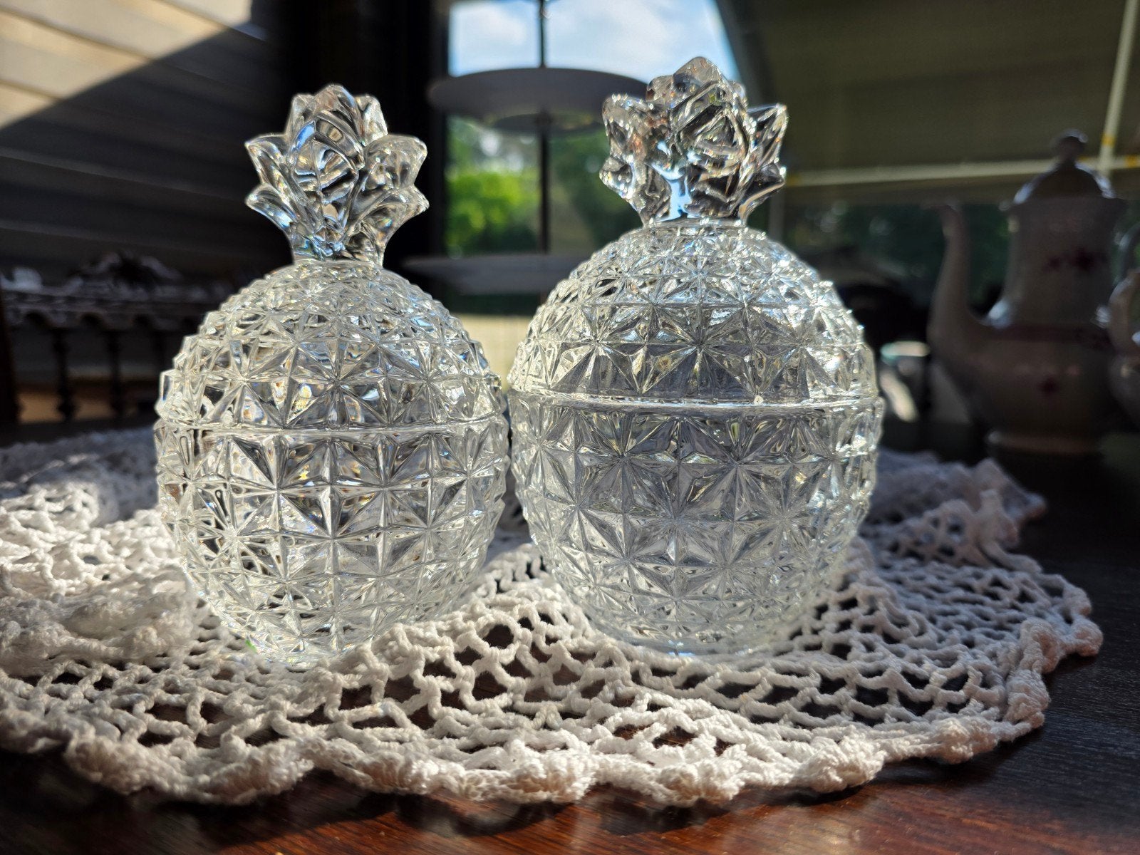 Ananas Cristal d'Arque Mikasa, Antiquités & Art, Antiquités | Argent & Or, Enlèvement ou Envoi