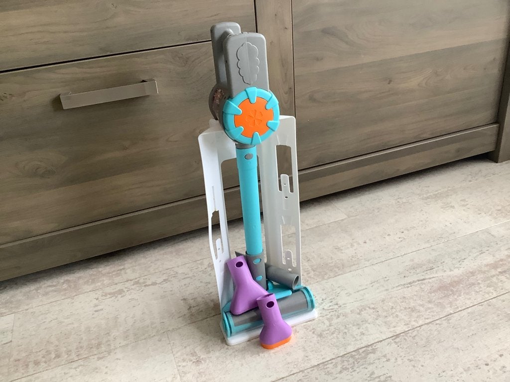 Plastic house fun speelgoed stofzuiger met attributen, Kinderen en Baby's, Speelgoed | Overig, Zo goed als nieuw, Jongen of Meisje