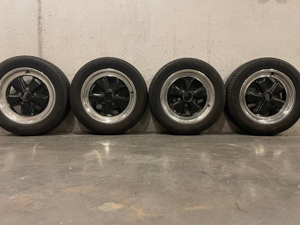 Fuchs Porsche velgen 6Jx16, Auto-onderdelen, Banden en Velgen, Ophalen, Gebruikt, Velg(en), 16 inch
