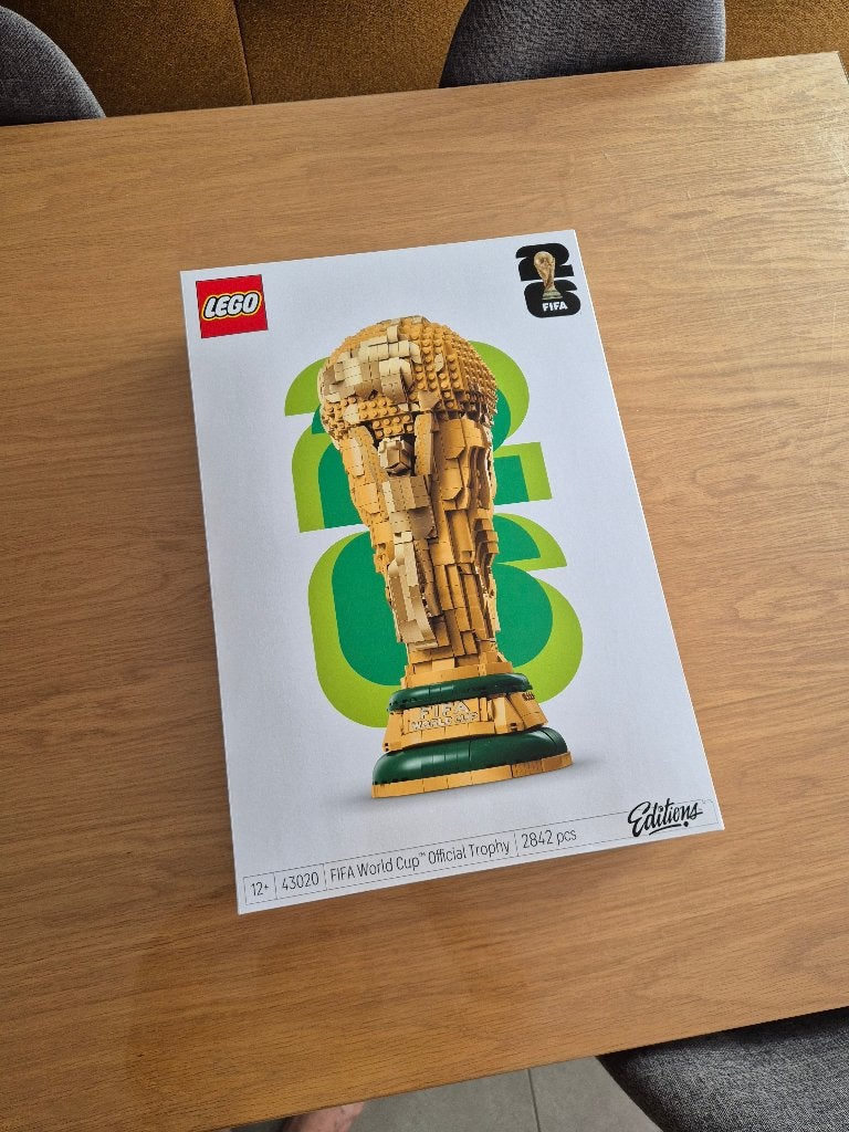 Lego - Officiële FIFA World Cup trofee (43020), Ophalen of Verzenden, Nieuw, Overige typen