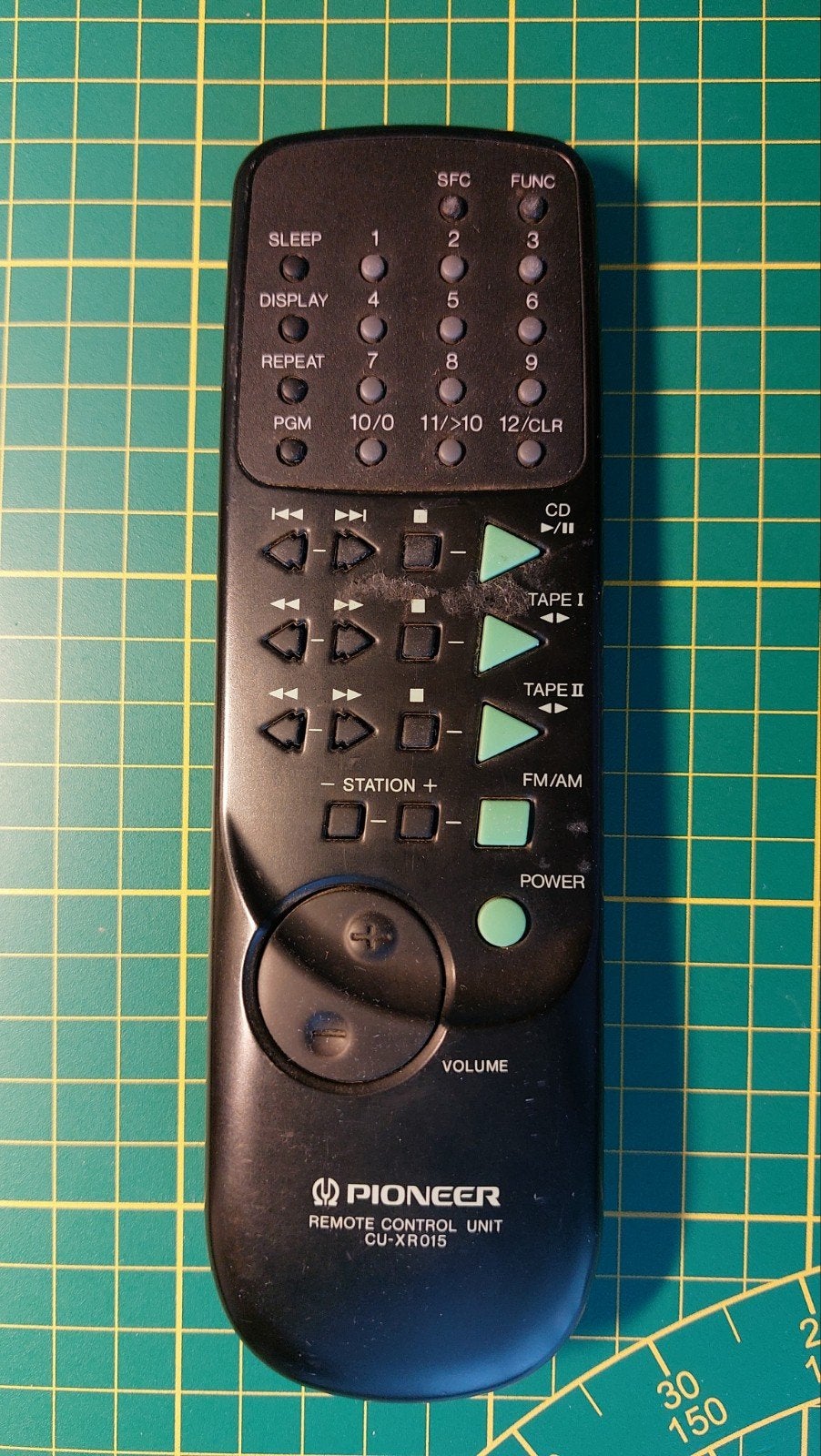 Originele Pioneer CU-XR015 afstandsbediening, Ophalen of Verzenden, Gebruikt, Origineel, Receiver of Versterker