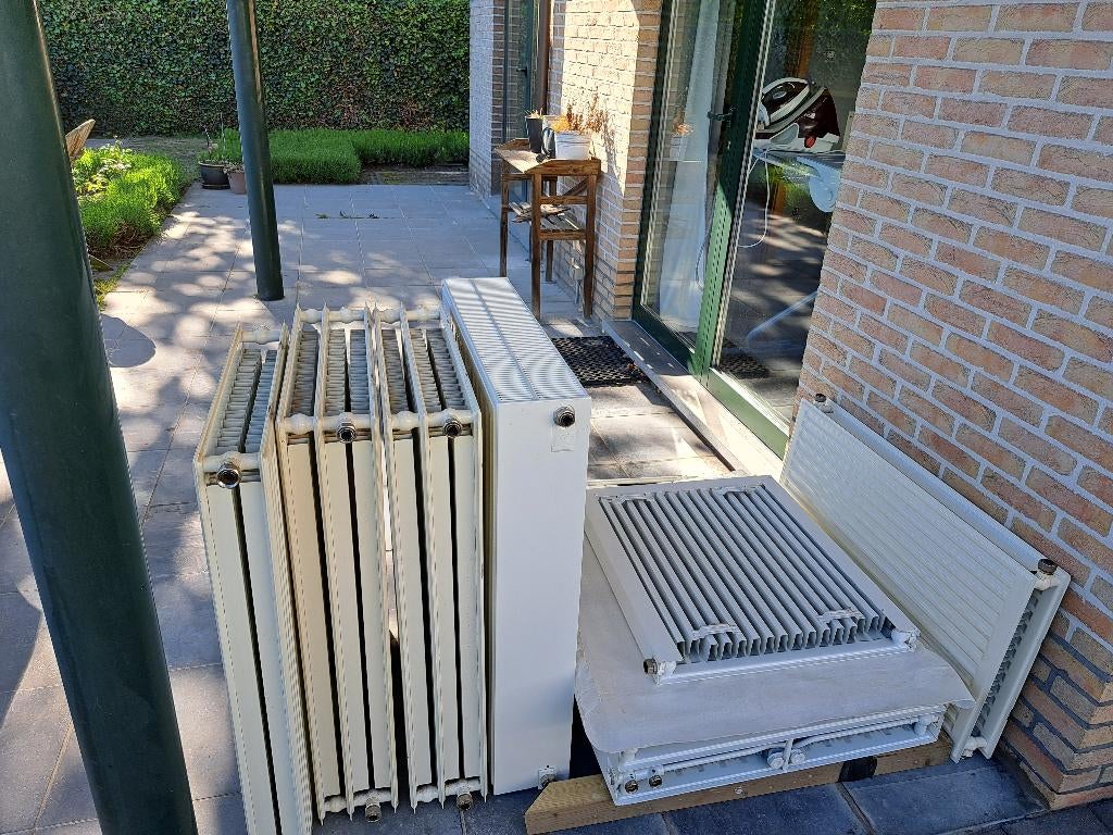 7 gebruikte radiatoren, Doe-het-zelf en Bouw, Ophalen, Gebruikt, Radiator