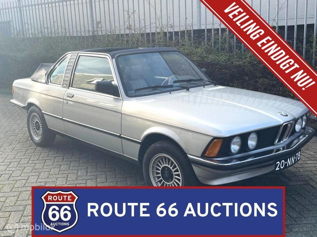 BMW 320 Baur TC | 1976 | Route 66 Auctions, Autos, Oldtimers & Ancêtres, Achat, Entreprise, Boîte manuelle, Autre carrosserie