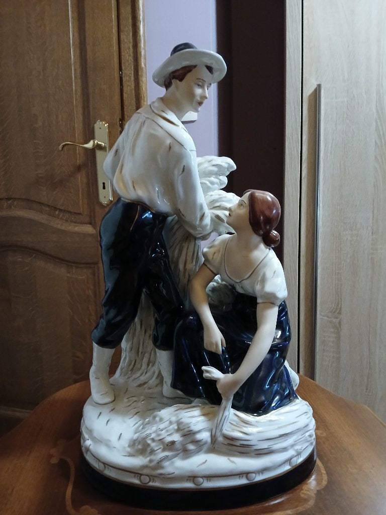 Porselein beeld, Ophalen