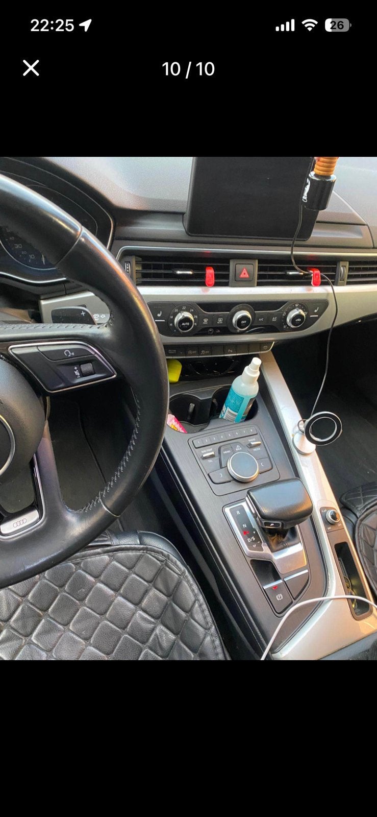 Audi A5 proper auto, Autos, Cuir, Argent ou Gris, Entreprise, Noir
