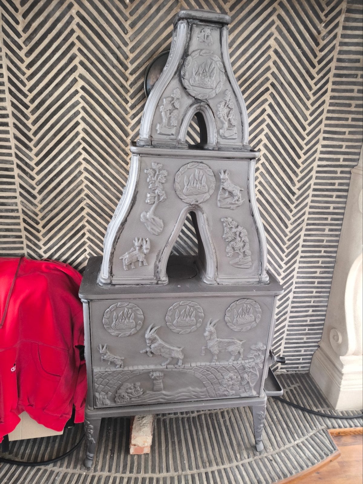 dovre 300cb met dubbele opzet, Ophalen