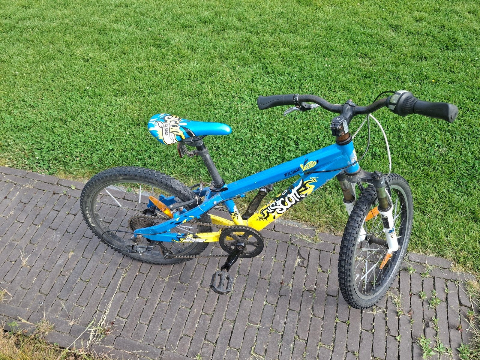 Kinderfiets (20 inch banden) Scott, Fietsen en Brommers, Ophalen, Gebruikt, Scott