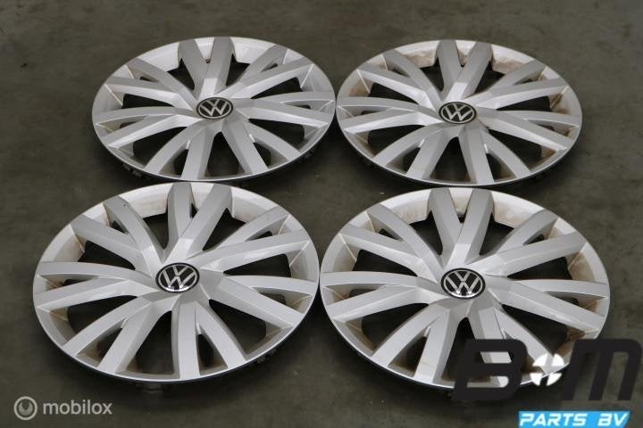 Set originele 16 inch wieldoppen VW Golf 8 5H0601147C, Auto-onderdelen, Banden en Velgen, Gebruikt, Band(en)
