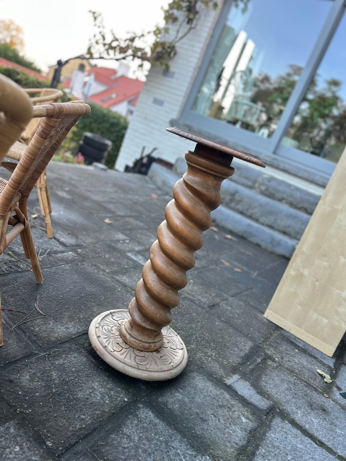 Socle pour statue, Enlèvement, Utilisé