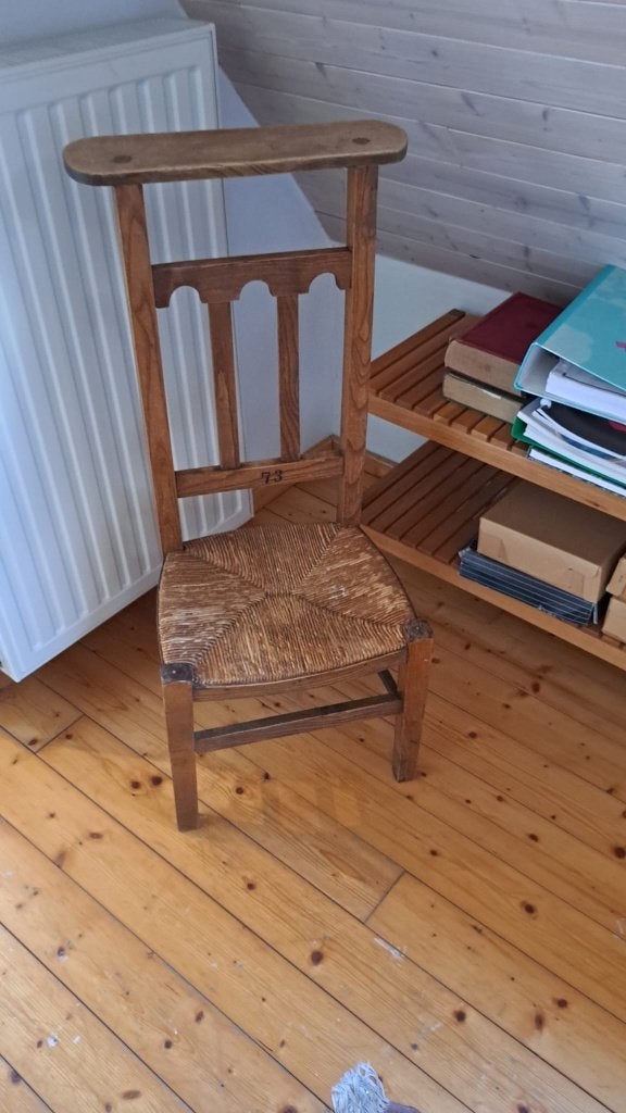 2 stoelen, Huis en Inrichting, Ophalen, Gebruikt, Hout
