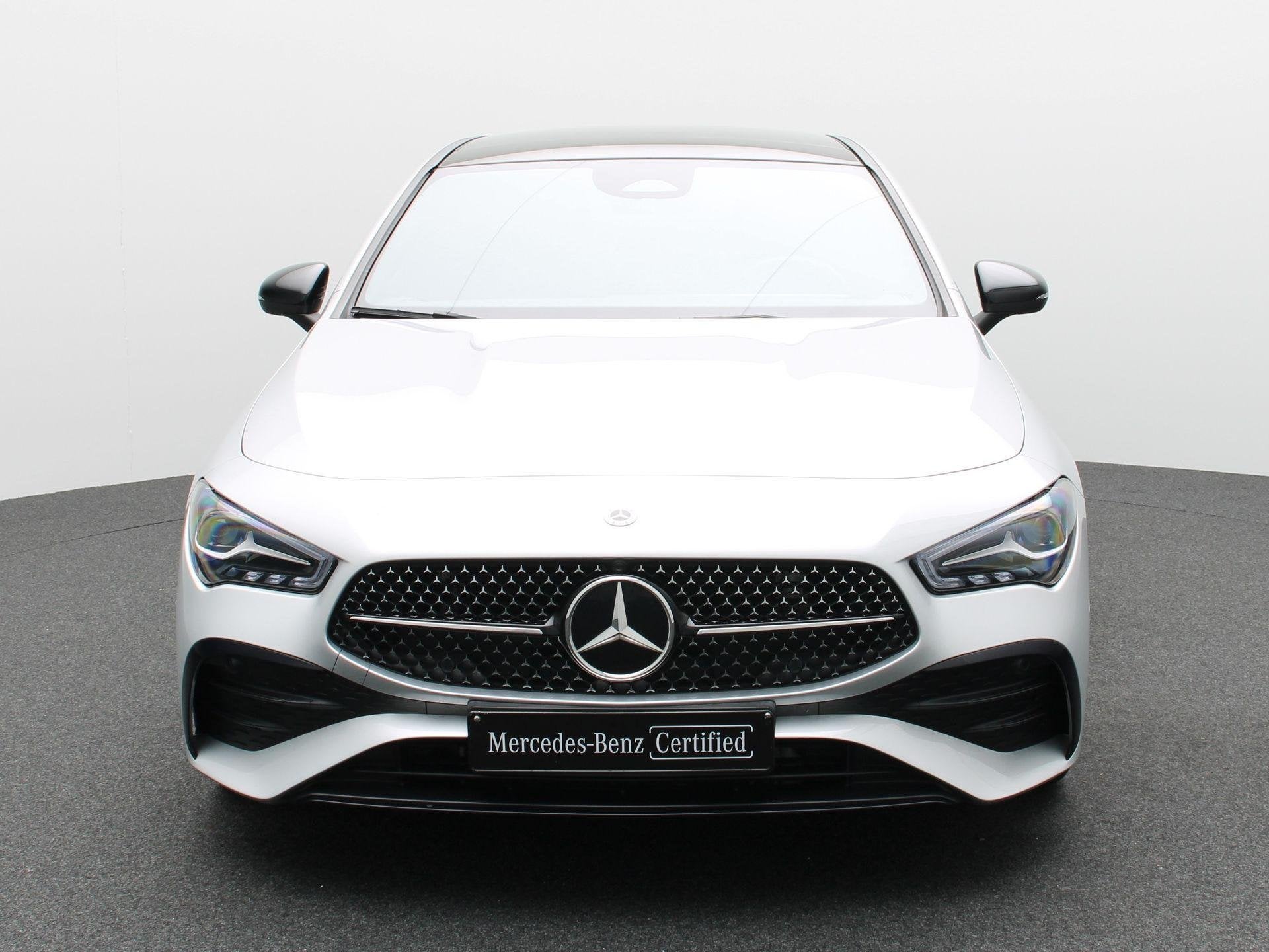 Mercedes-Benz CLA-Klasse 200 AMG Line Coupé + LEDER + PANOR, Autos, Achat, 4 portes, Entreprise, 1435 kg