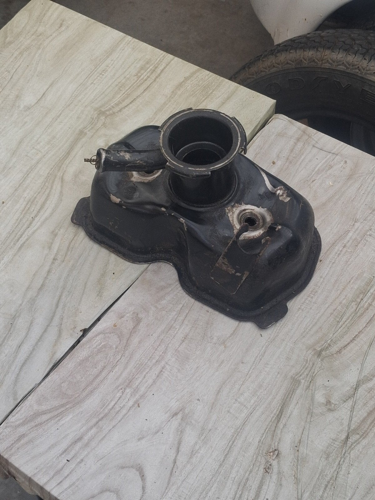 stalen klepdeksel Fiat 500 126, Verzenden, Gebruikt, Fiat