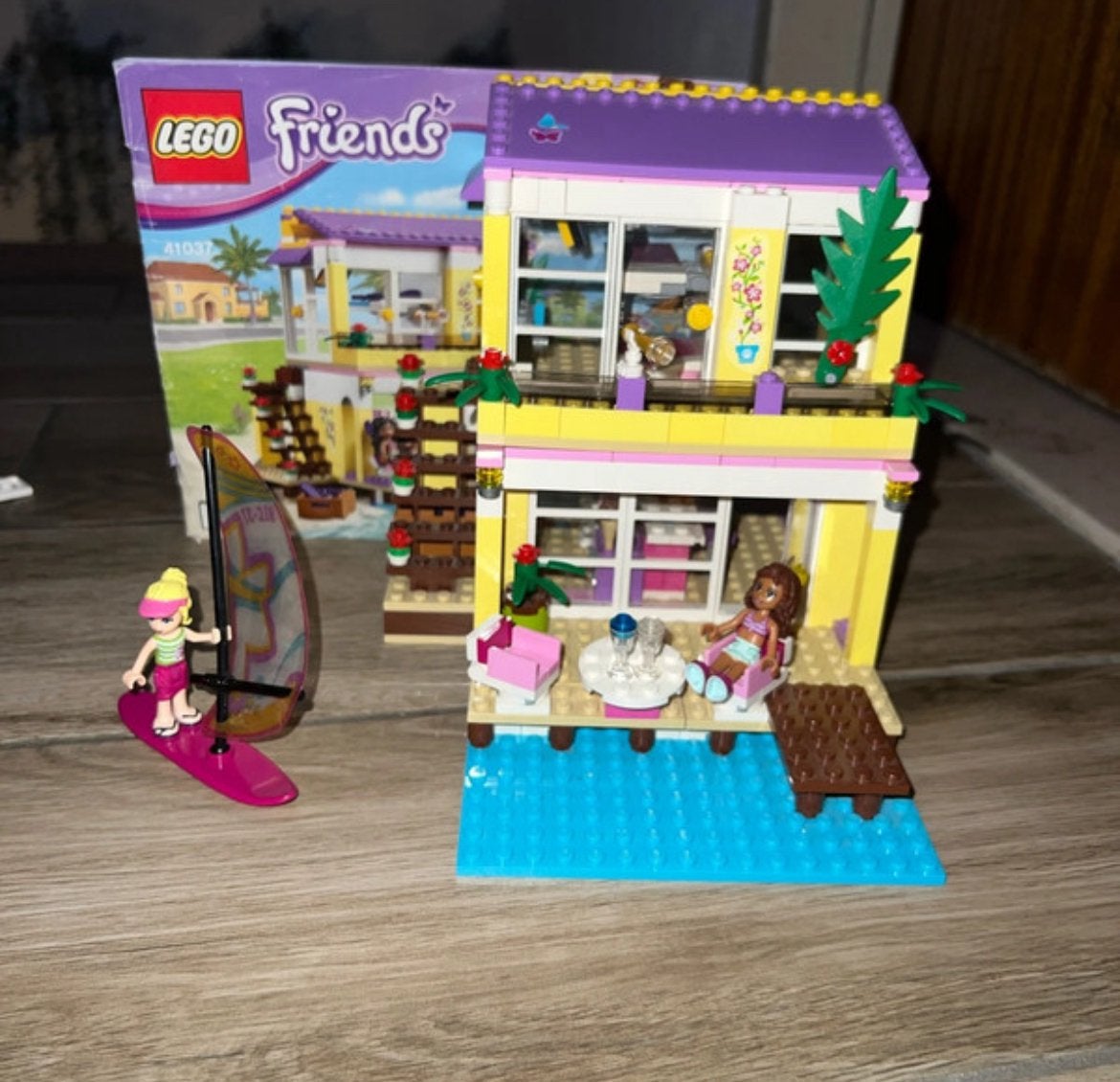 Maison d'été Lego Friends, Lego, Plaque de base, Friends, Comme neuf