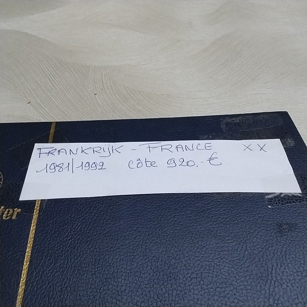 FRANKRIJK 1981/1992 postfris met cote 920,00 €, Ophalen of Verzenden