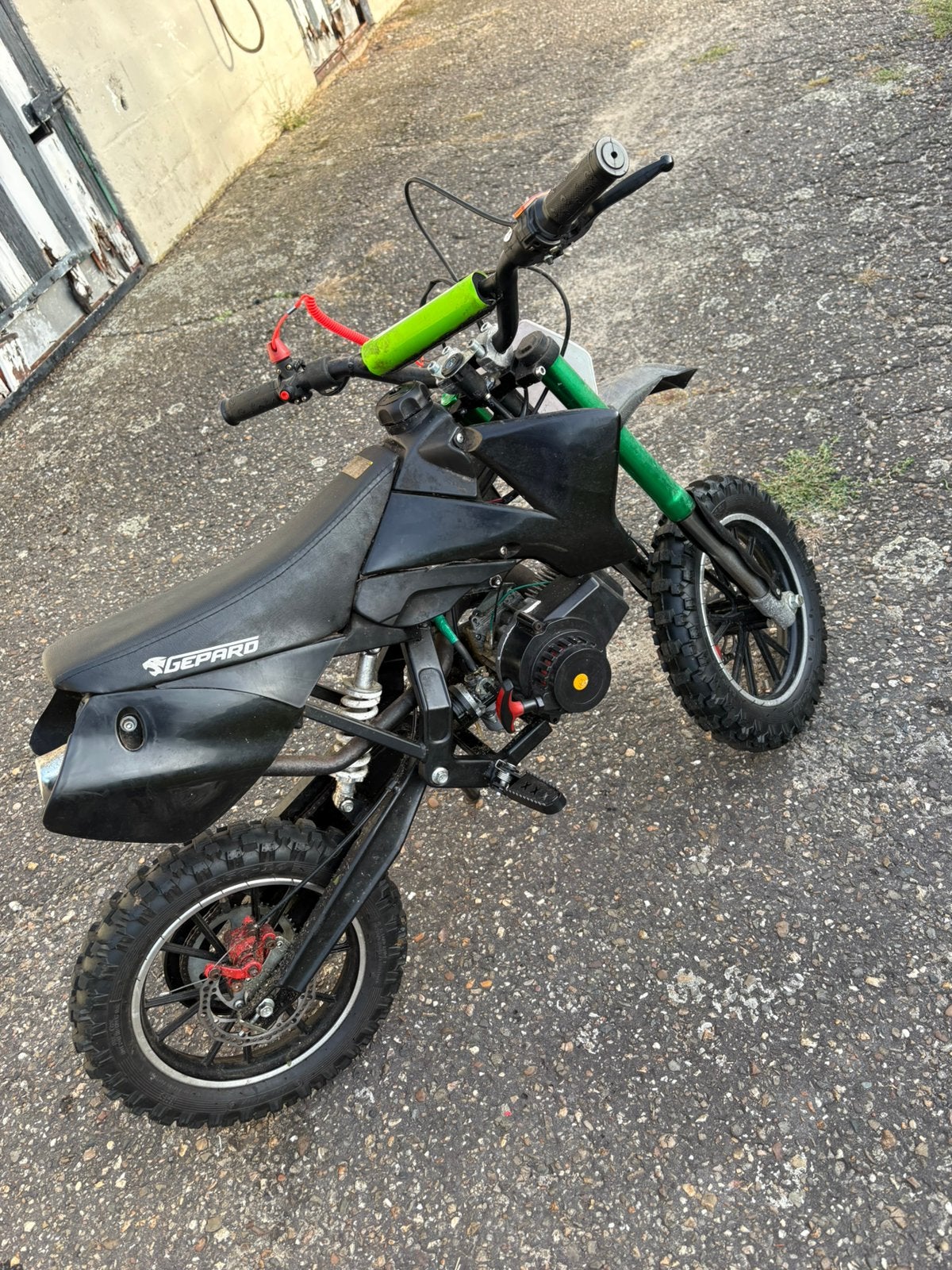Crossmotor 50cc, Ophalen, Zo goed als nieuw