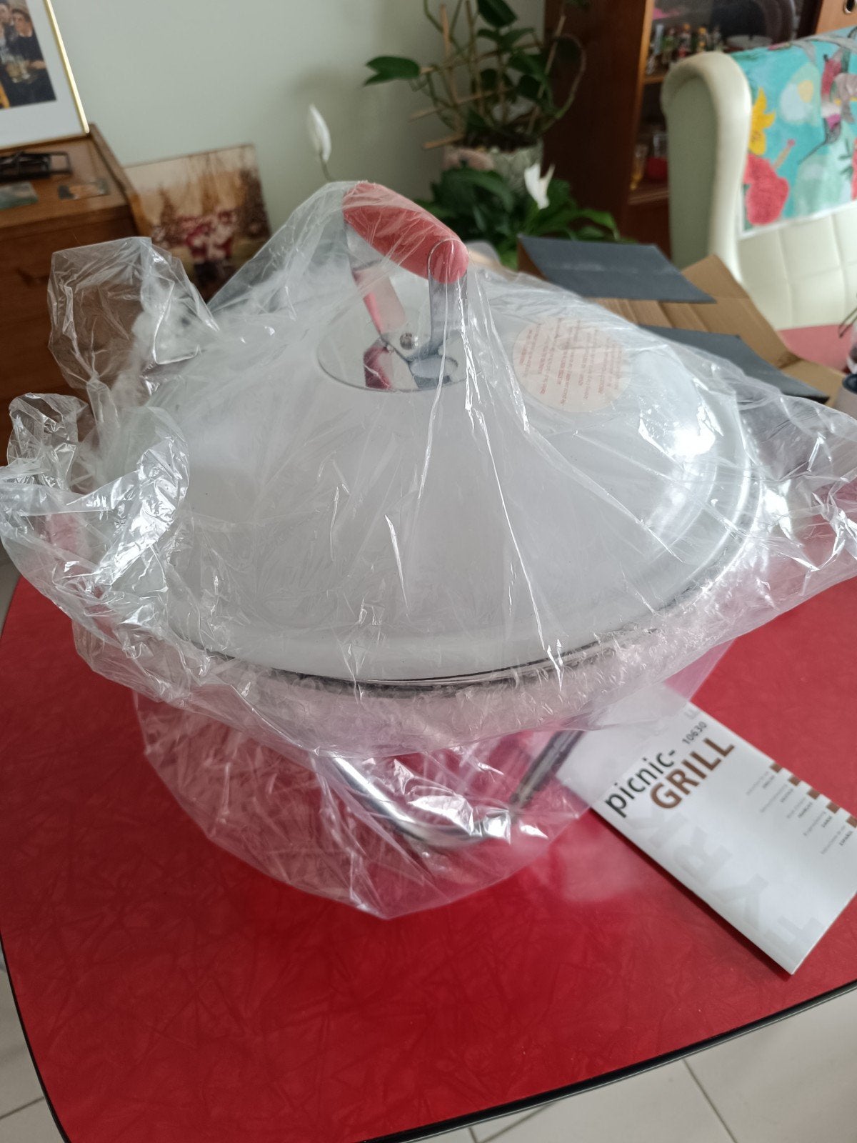 Tafel barbecue -grill, Ophalen
