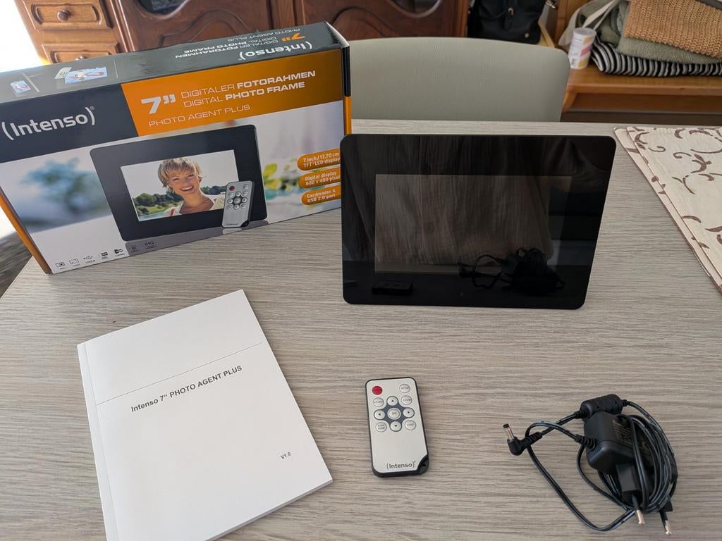 Digitaal fotokader, Ophalen of Verzenden, Afstandsbediening