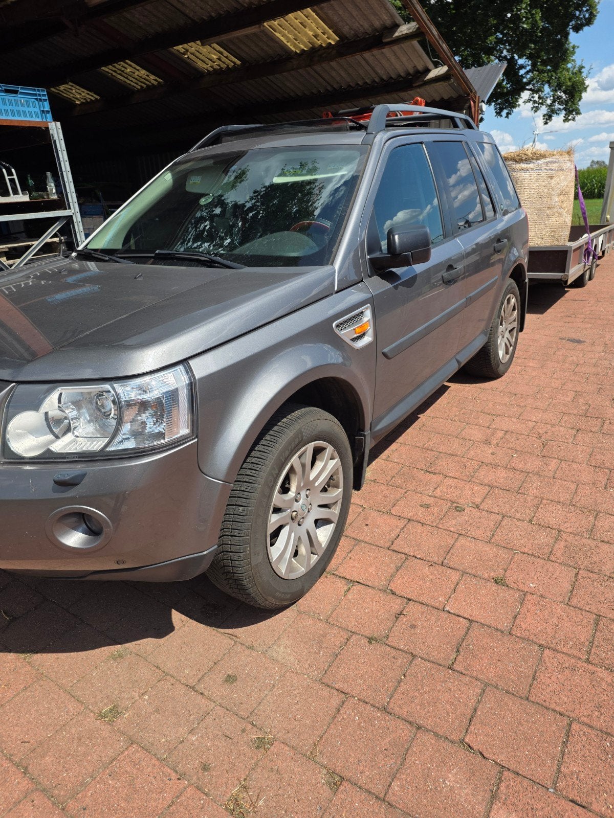 Land Rover te koop, Auto's, Zwart, Leder, Bedrijf, Euro 4