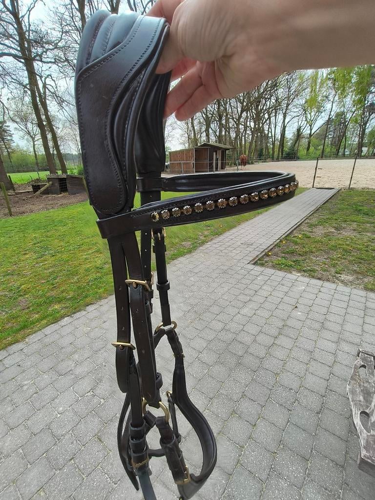 Anatomisch hoofdstel bruin COB, Dieren en Toebehoren, Ophalen
