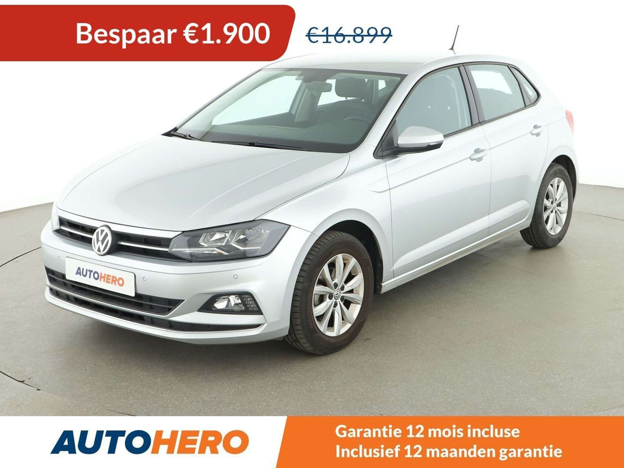 Volkswagen Polo 1.0 TSI Highline (automatique), Autos, Volkswagen, Argent ou Gris, Achat, 107 g/km, 5 portes