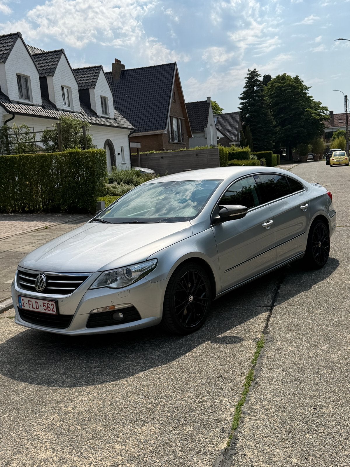 Volkswagen Passat CC, Auto's, Automaat, Euro 5, Passat CC, Zwart