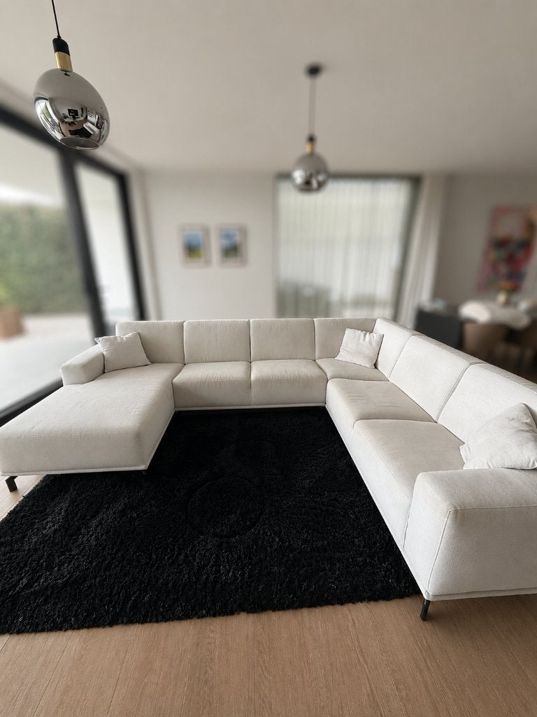 SALON/SOFA - zetel te koop, Ophalen, Gebruikt, Hoekbank, 300 cm of meer