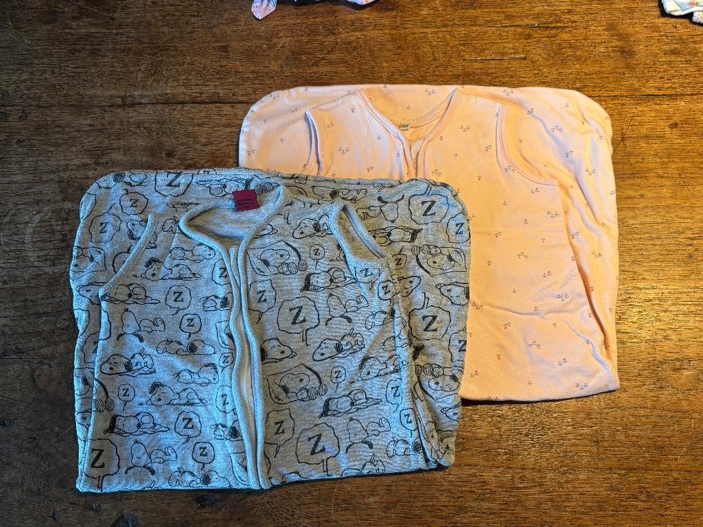 2 slaapzakjes, Ophalen, Zo goed als nieuw, 70 tot 85 cm, Slaapzak