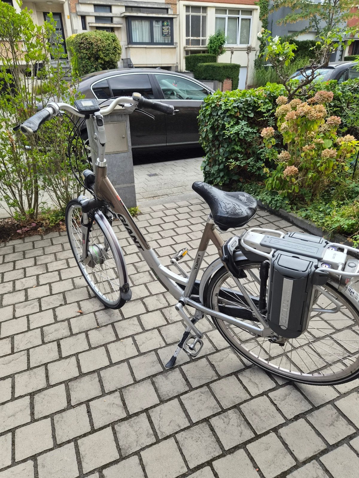 Electrische fiets van het merk Giant, Vélos & Vélomoteurs, Vélos électriques, Giant, Enlèvement, 55 à 59 cm, Moins de 30 km par batterie