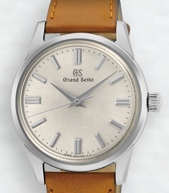 Grand Seiko SBGW267, Handtassen en Accessoires, Ophalen, Seiko, Leer, Staal