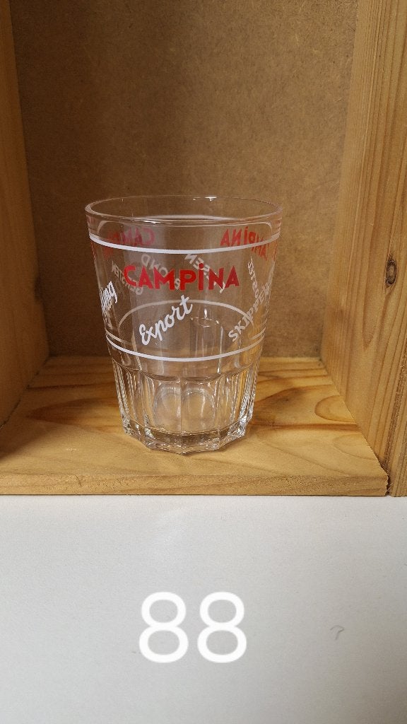 bierglas Campina (nr88), Ophalen, Gebruikt, Glas of Glazen, Overige merken