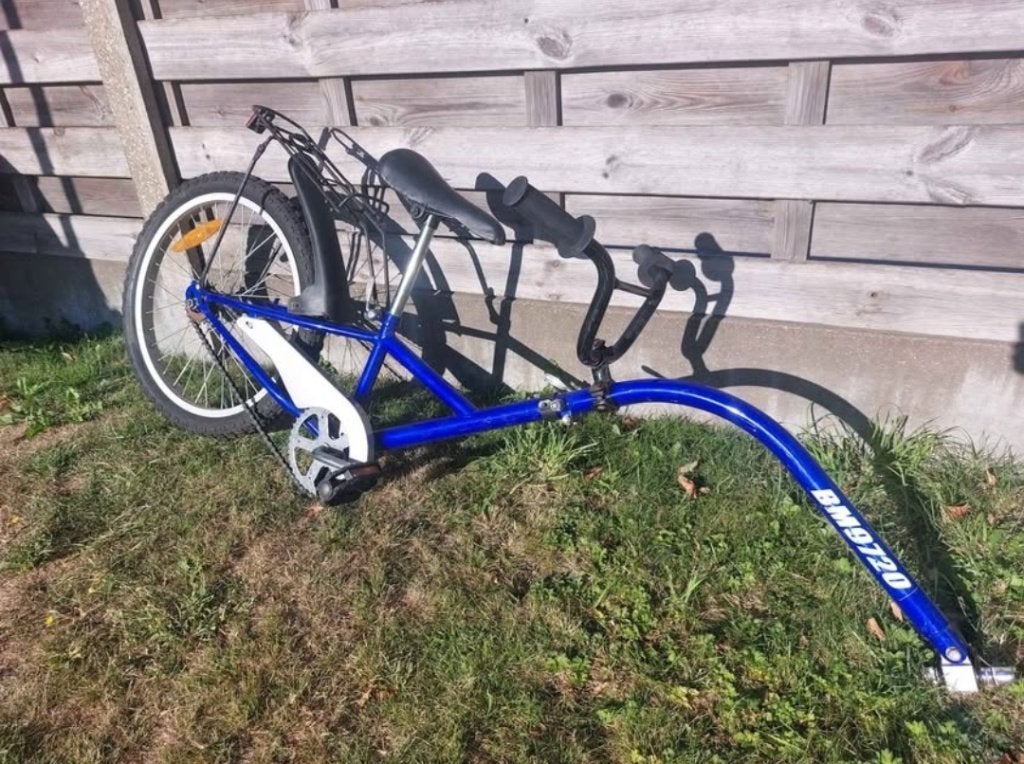 Aanhangfiets/ Meerijfiets, Ophalen, Gebruikt