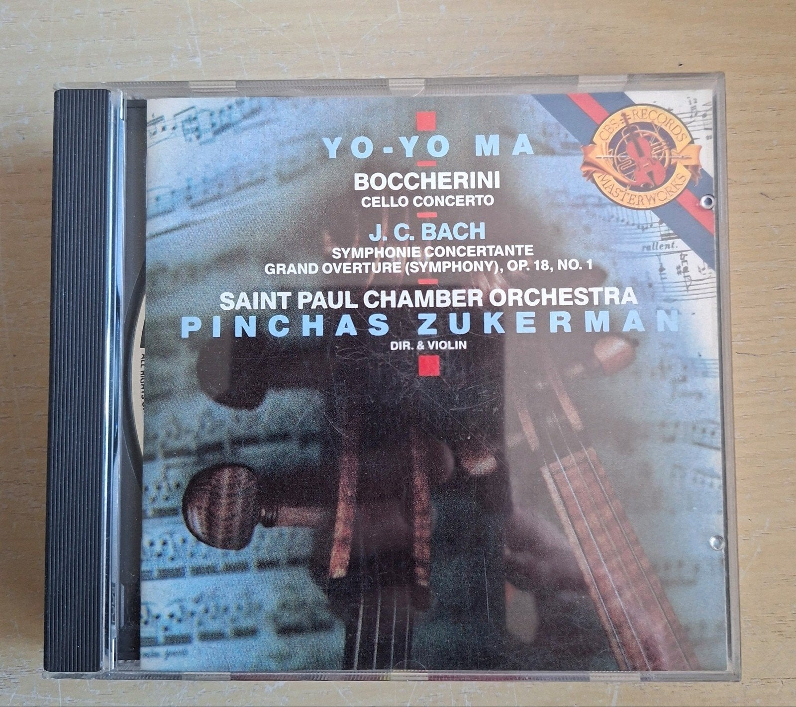 Cd. Boccherini (CBS, Yo-yo ma)., Ophalen of Verzenden