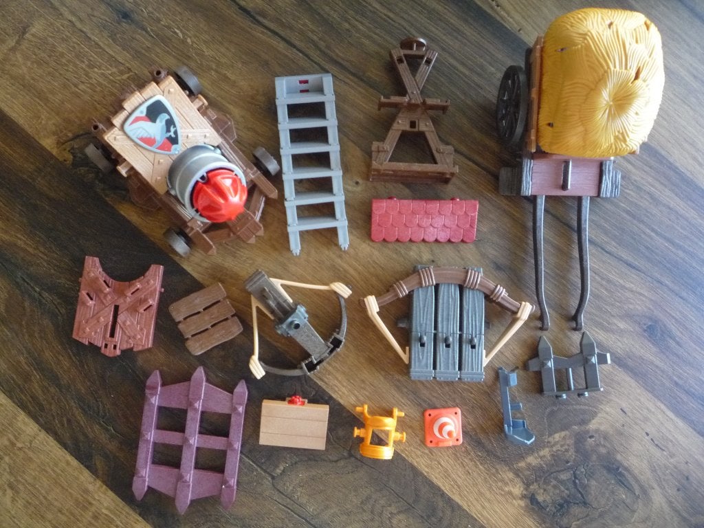 Playmobil losse accesoiers kasteel/piratenschip, Kinderen en Baby's, Speelgoed | Playmobil, Ophalen of Verzenden, Gebruikt, Losse onderdelen
