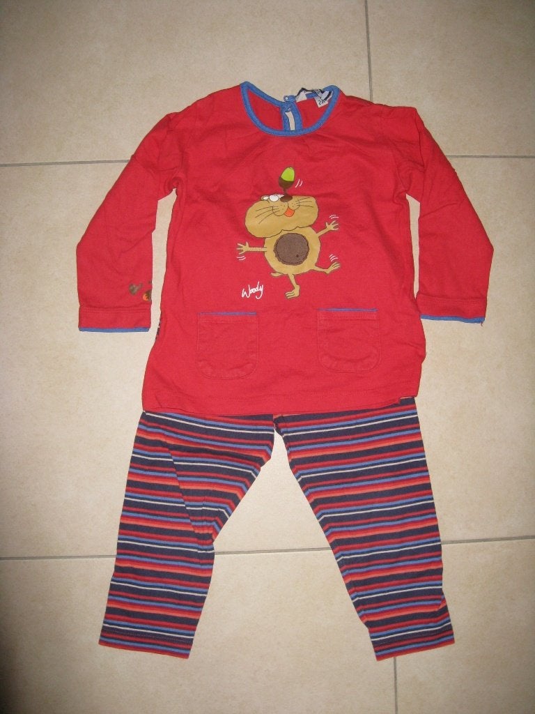 Pyjama Woody maat 92, Kinderen en Baby's, Kinderkleding | Maat 92, Ophalen, Woody, Meisje, Nacht- of Onderkleding