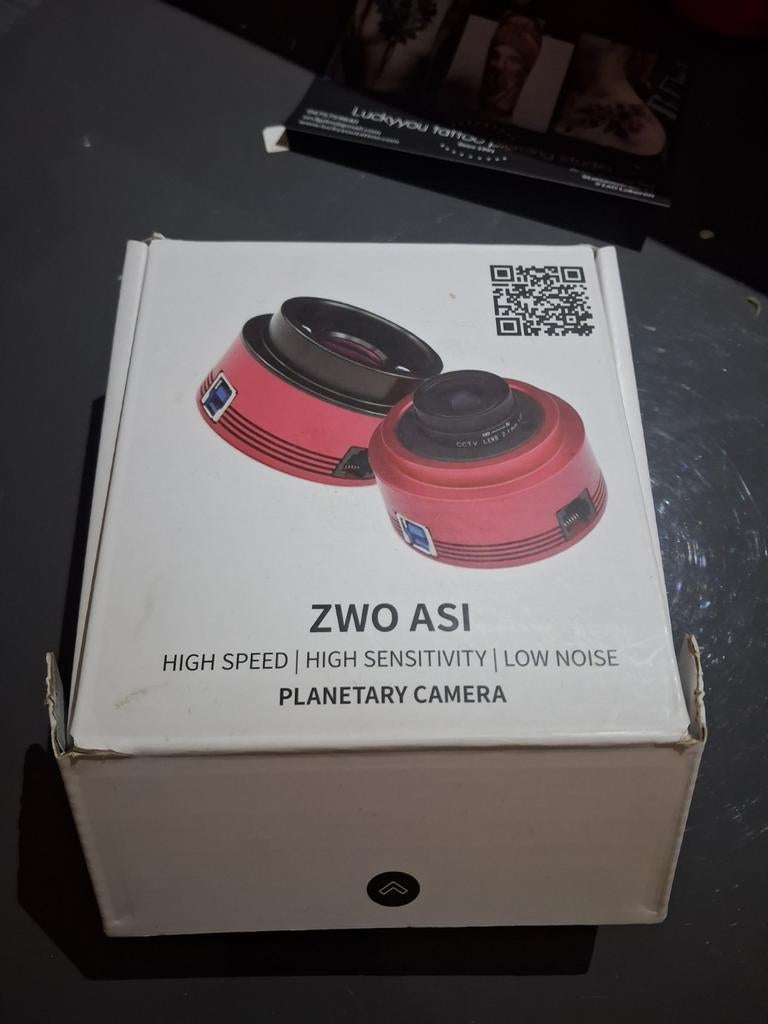 ZWO asi 178 mc goede staat lichte gebruikerssporen, TV, Hi-fi & Vidéo, Matériel d'optique | Télescopes, Enlèvement
