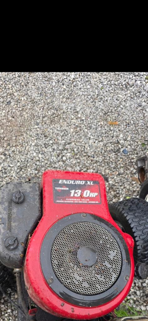 Moteur tracteur tondeuse, Enlèvement