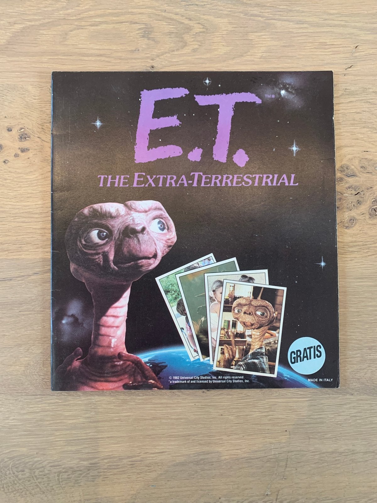Rare E.T L’extraterrestre Album Panini quasi complet 1982, Enlèvement ou Envoi, Comme neuf, Album d'images