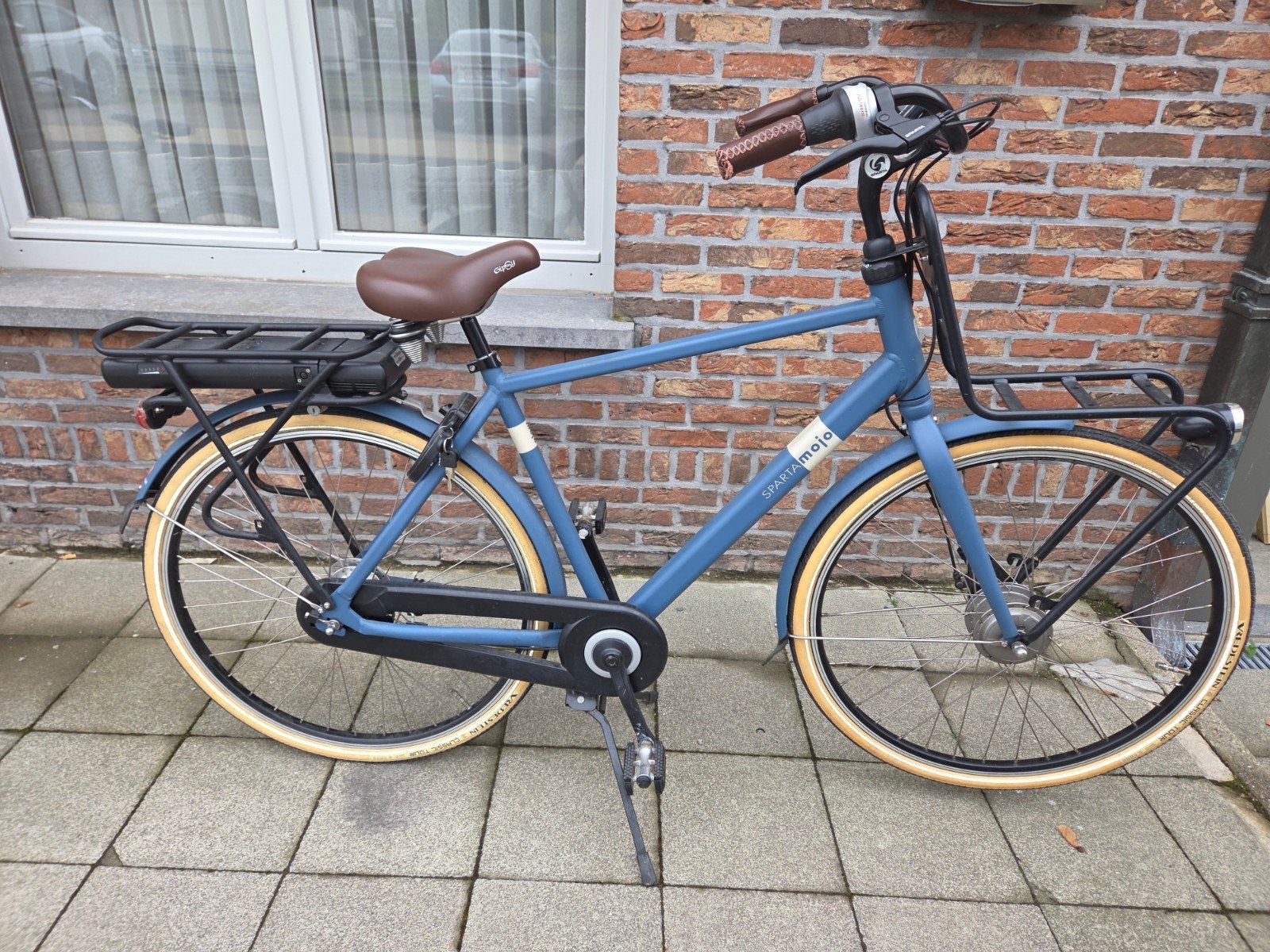 elektrische retro herenfiets Sparta, Fietsen en Brommers, Ophalen, Sparta
