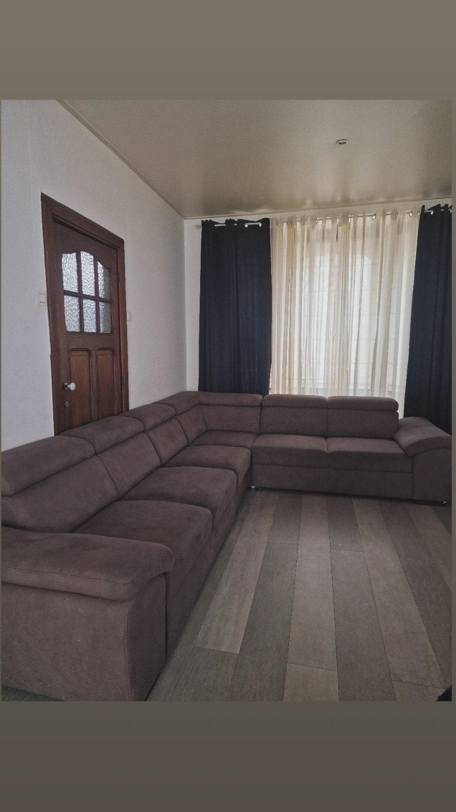 Salon à vendre, Enlèvement, Comme neuf, Gris