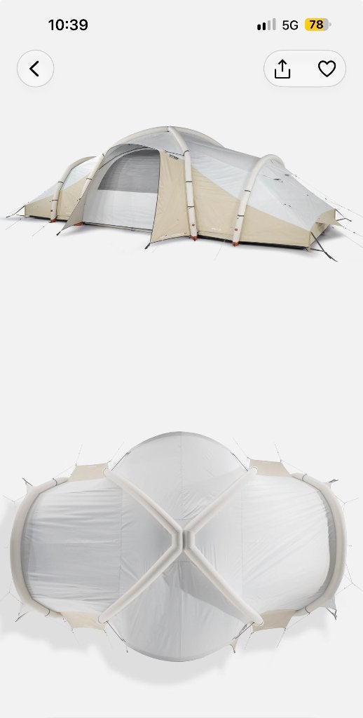 Tent, Caravans en Kamperen, Ophalen, Zo goed als nieuw, Meer dan 6