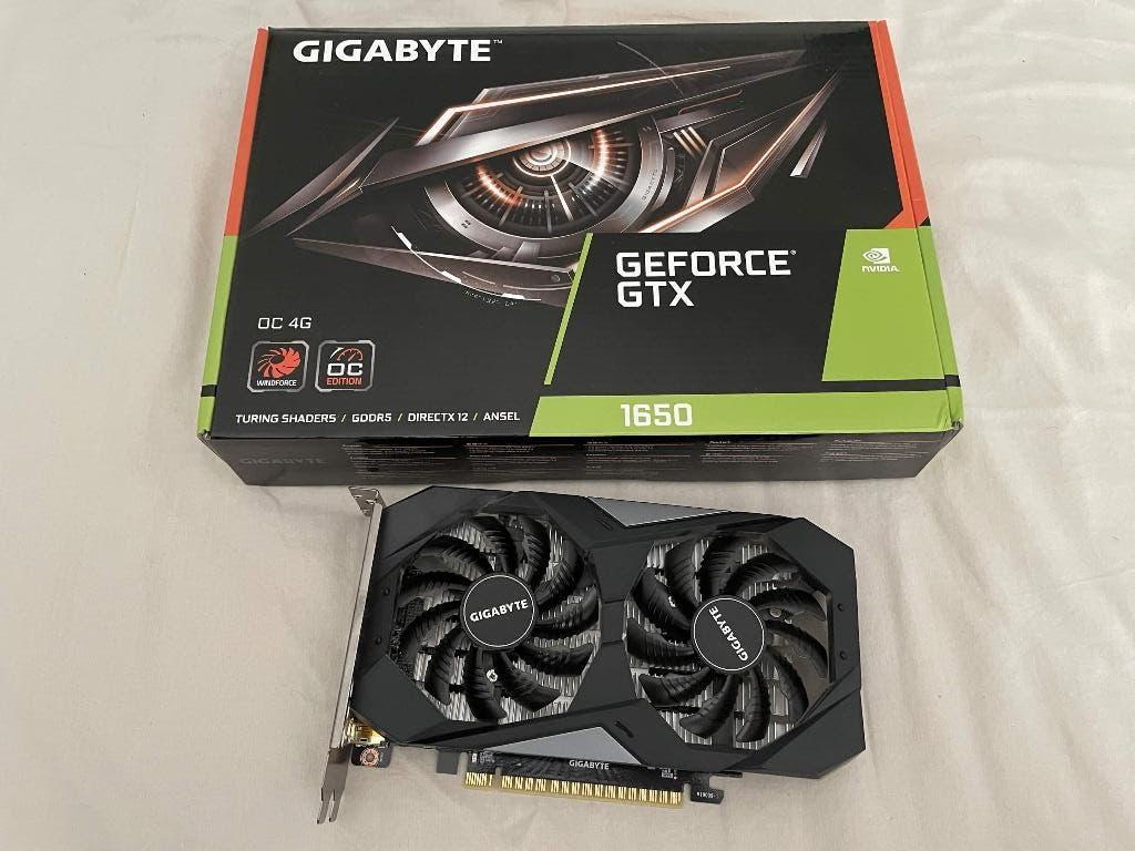 Gigabyte GTX 1650 Gaming OC, Informatique & Logiciels, Cartes vidéo, PCI-Express 3, Enlèvement ou Envoi, Comme neuf, GDDR5
