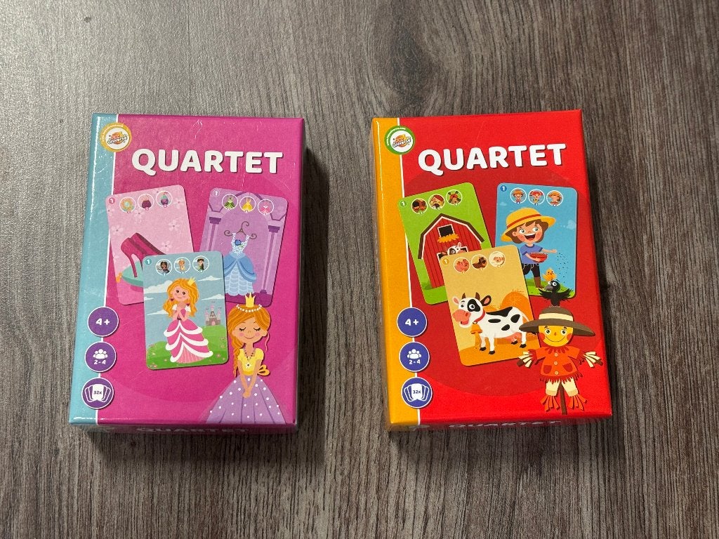 speelkaarten kwartet, Ophalen of Verzenden, Gebruikt, Speelkaart(en)