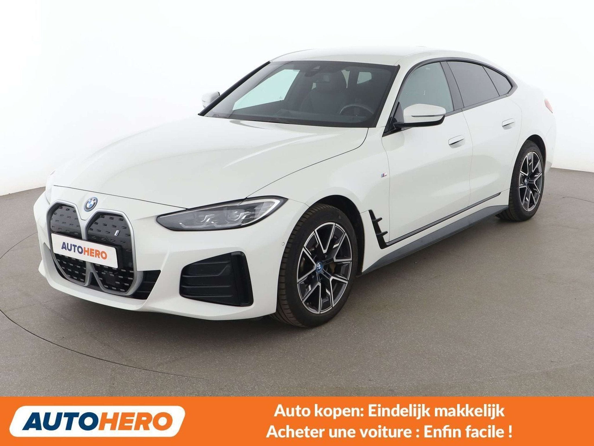 BMW i4 eDrive40 Gran Coupe M Sport (bj 2023, automaat), Auto's, Achterwielaandrijving, Gebruikt, Zwart, 340 pk
