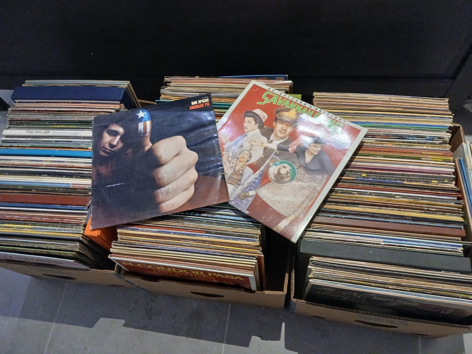 Lot +/- 450 vinyl platen, Cd's en Dvd's, Vinyl | Pop, Ophalen