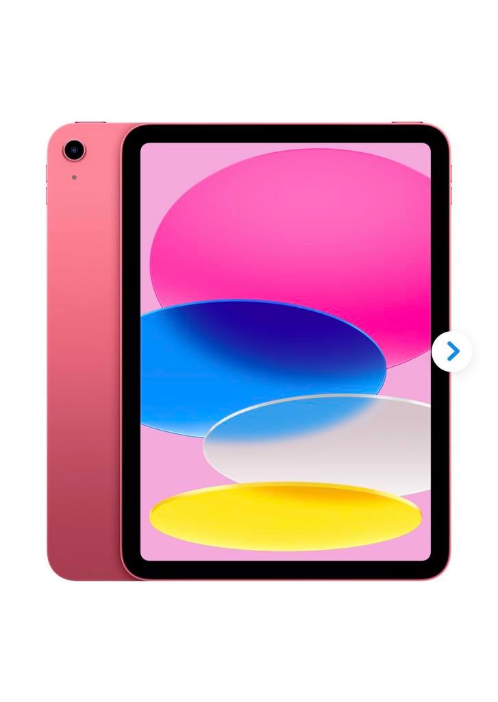 Apple ipad 2025 roze 256GB + logitech slim folio, 11 pouces, Comme neuf, Enlèvement, Wi-Fi