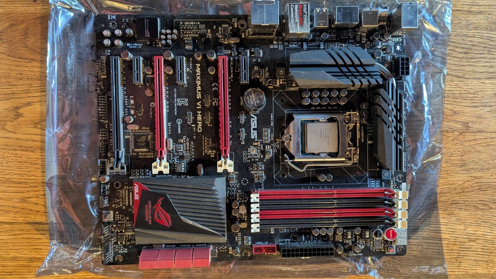 Asus Maximus VI Hero + I5 4670k, Informatique & Logiciels, Enlèvement ou Envoi, DDR3, Intel, Utilisé