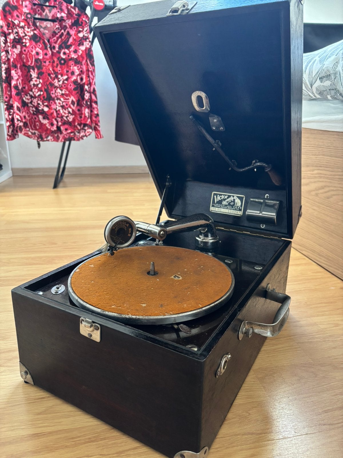 Gramophone Phonographe Victor HMV, Ophalen, Zo goed als nieuw
