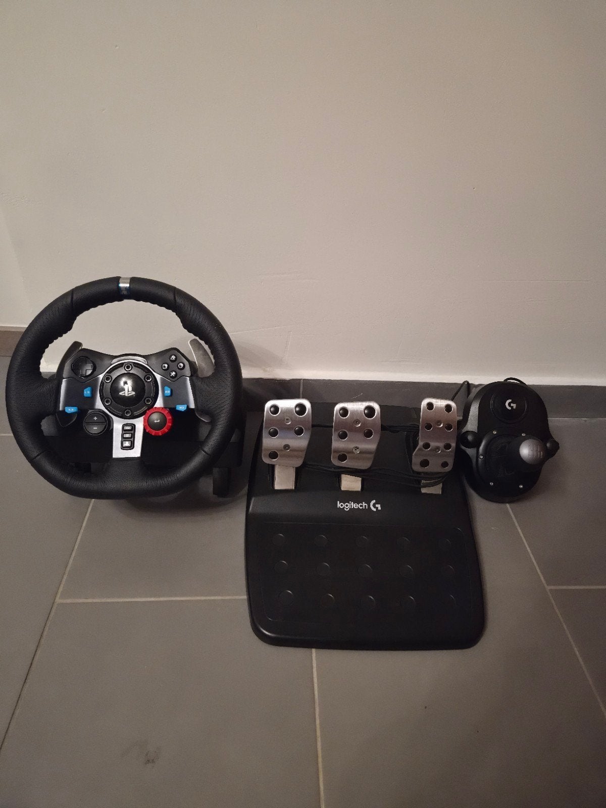 Logitech G29 stuurwiel, Games en Spelcomputers, Ophalen of Verzenden, Zo goed als nieuw, Controller, PlayStation 4